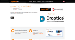 Desktop Screenshot of openbit.pl